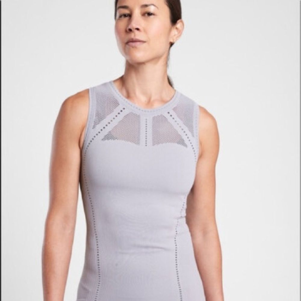 ATHLETA WOMENS OXYGEN TANKTOP SEAMLESS SIZE XL